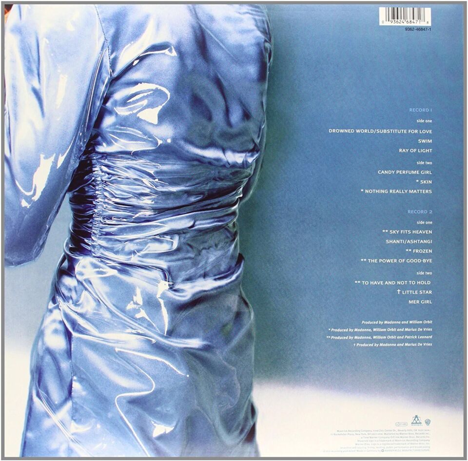 Madonna – Ray Of Light 2'li Plak