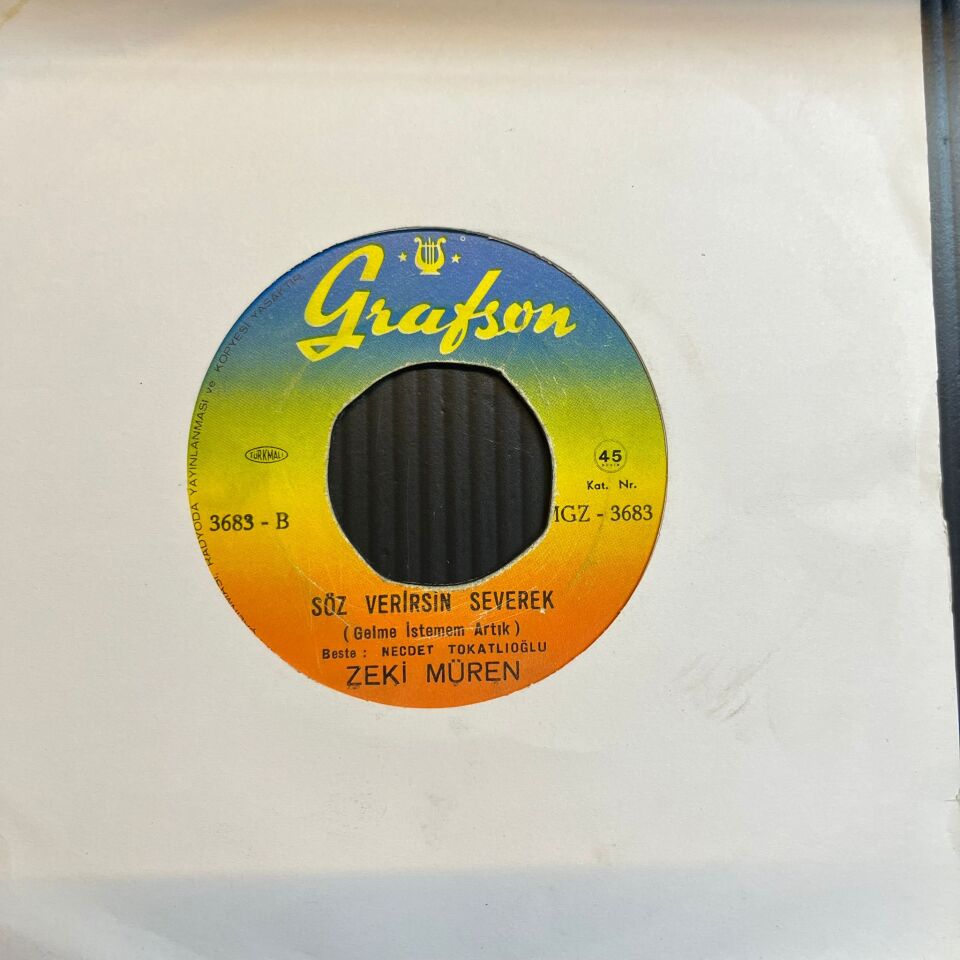 Zeki Müren – Gitmekmi Zor Kalmakmi Zor / Söz Verirsin Severek