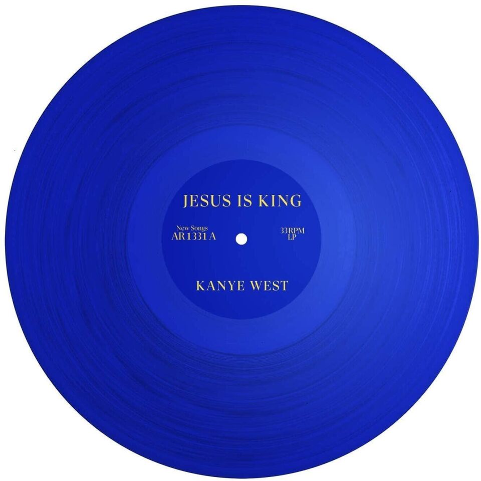 Kanye West - Jesus Is King Blue Plak