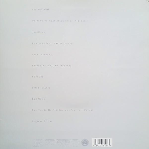 Kanye West – 808s & Heartbreak 2'li Plak