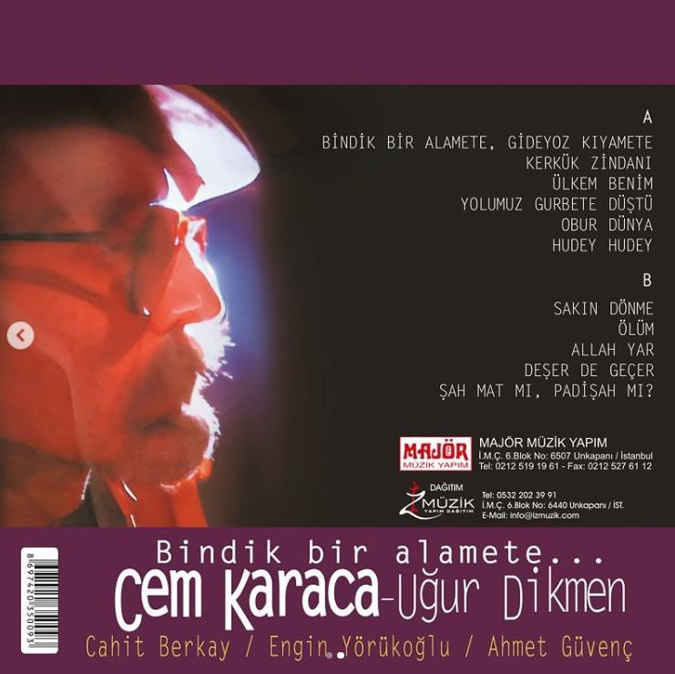 Cem Karaca - Bindik Bir Alamete Plak