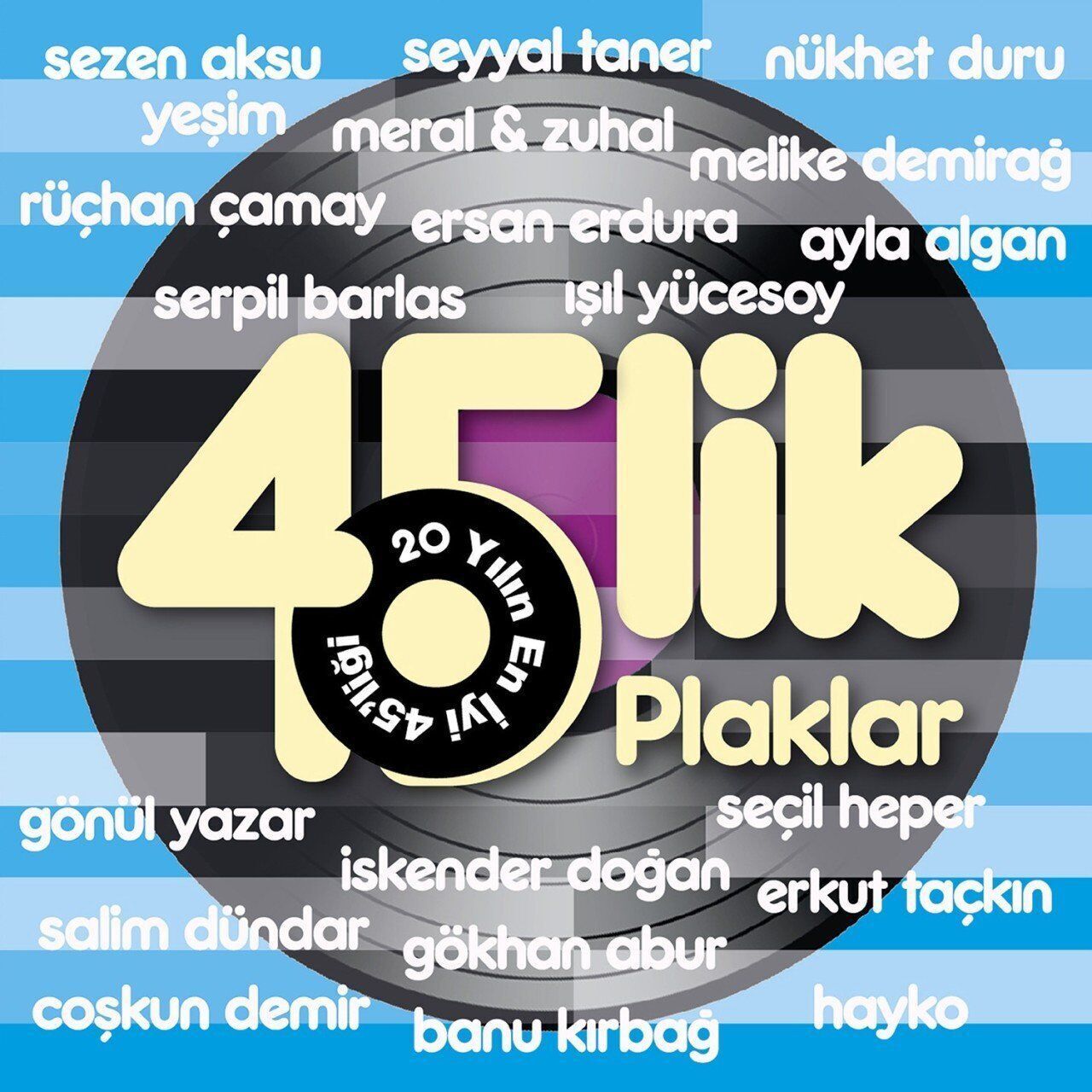 45'lik Plaklar Karma 2'li Plak