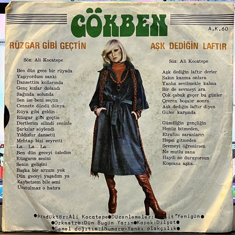 Gökben – Rüzgar Gibi Geçtin / Aşk Dediğin Laftır