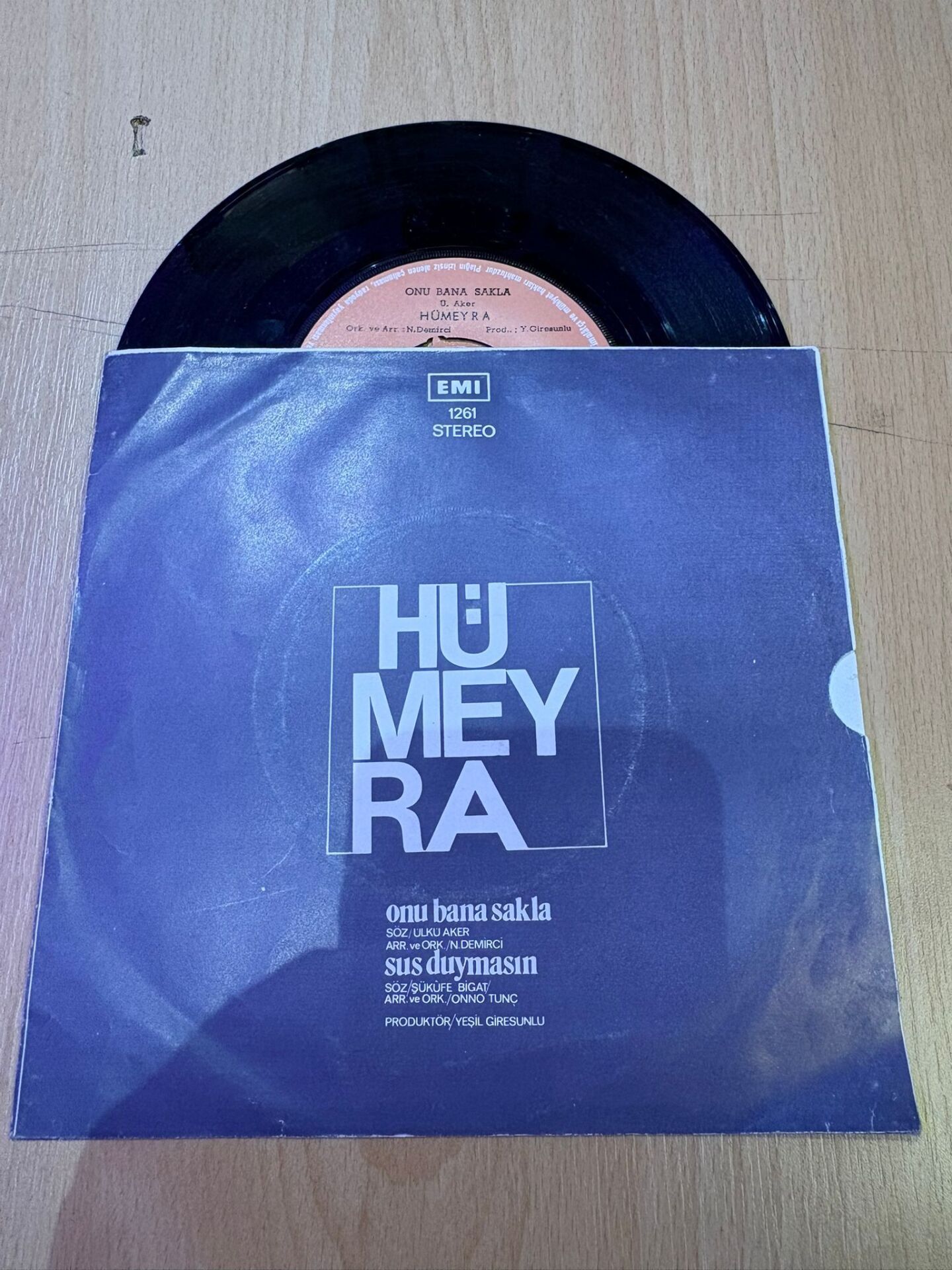 Hümeyra ‎– Onu Bana Sakla / Sus Duymasın