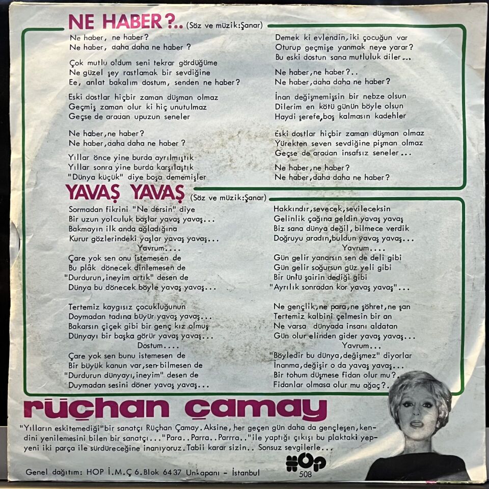 Rüçhan Çamay – Ne Haber? / Yavaş Yavaş