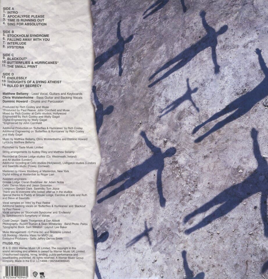 Muse – Absolution 2'li Plak