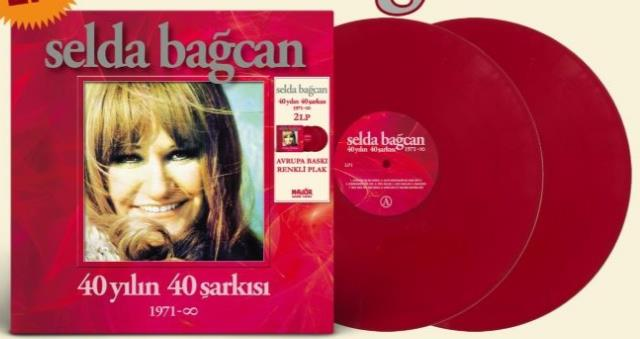 Selda Bağcan - 40 Yılın 40 Şarkısı 1 Kırmızı 2'li Plak