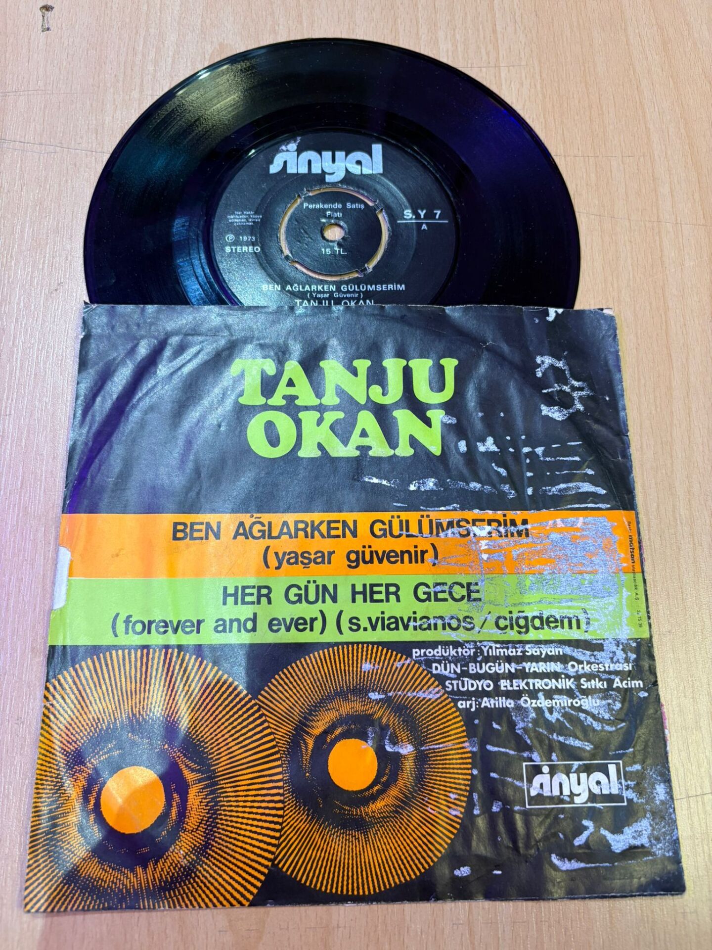 Tanju Okan – Ben Ağlarken Gülümserim / Her Gün Her