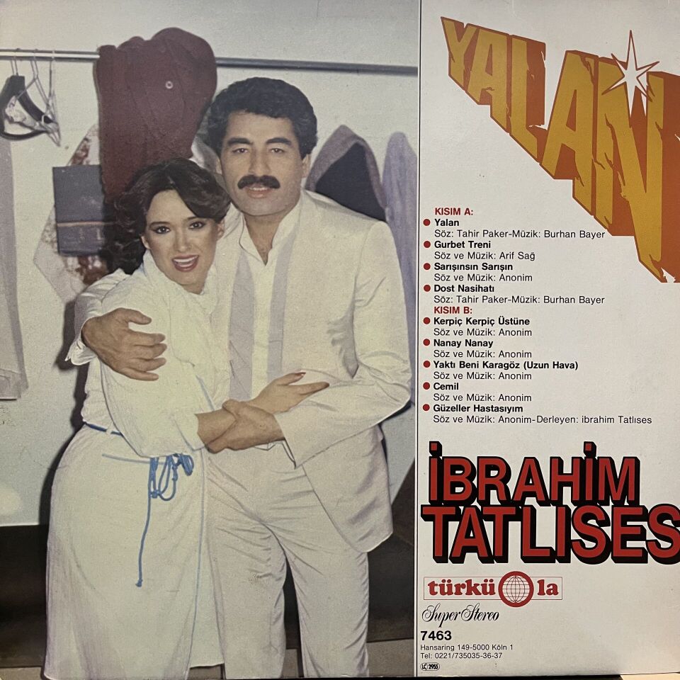 İbrahim Tatlıses – Yalan