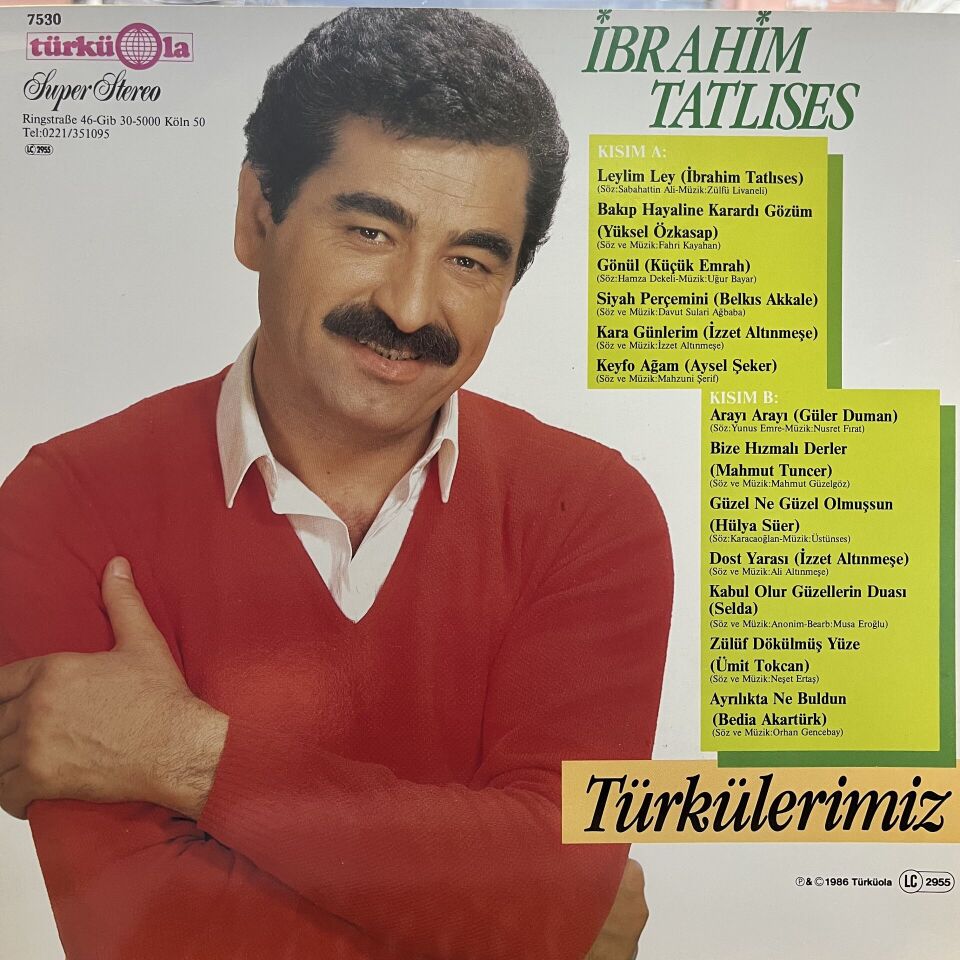 İbrahim Tatlıses – Karışık Türküler