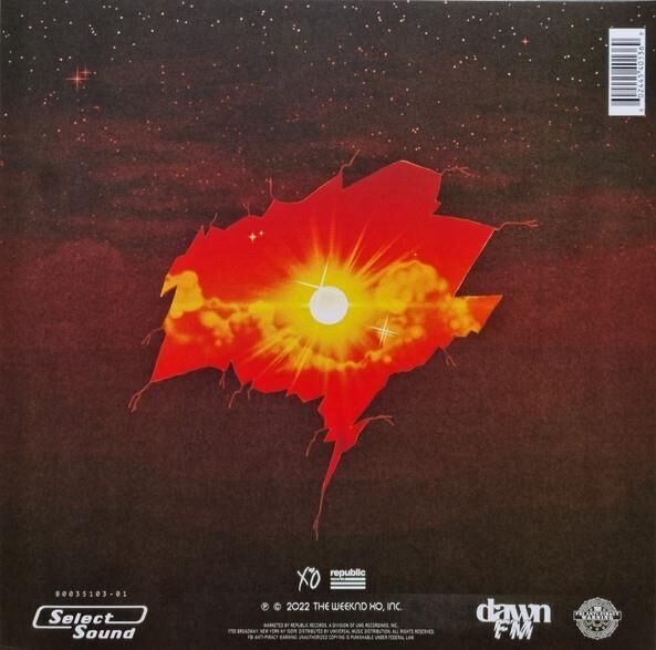 The Weeknd – Dawn FM Silver 2'li Plak