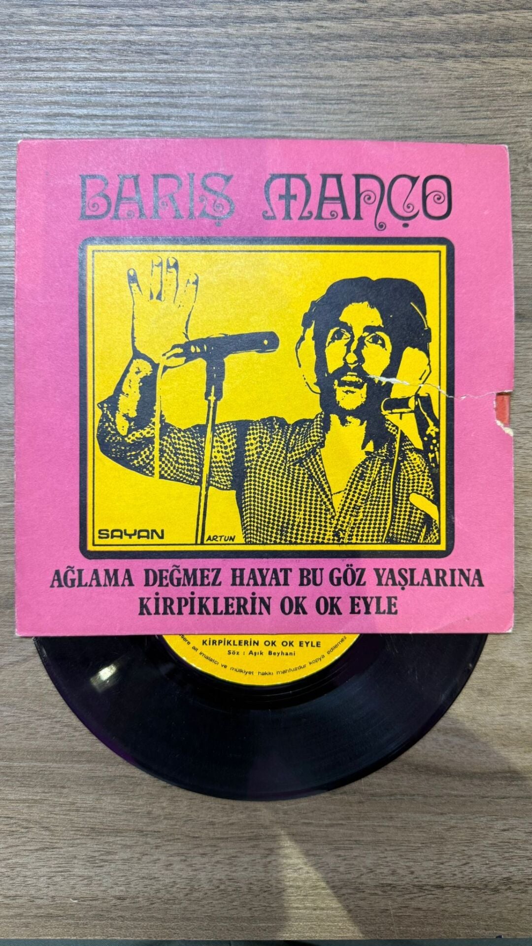 Barış Manço – Ağlama Değmez Hayat Bu Göz Yaşlarına / Kirpiklerin Ok Ok Eyle