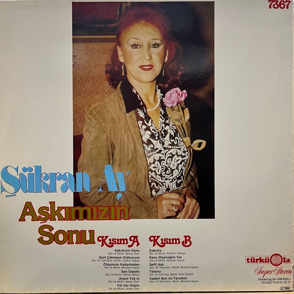 Şükran Ay – Aşkımızın Sonu