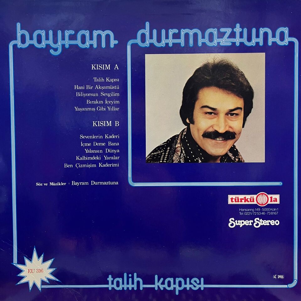 Bayram Durmaztuna – Talih Kapisi