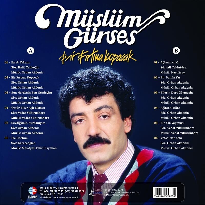 -Müslüm Gürses - Bir Fırtına Kopacak Renkli Plak