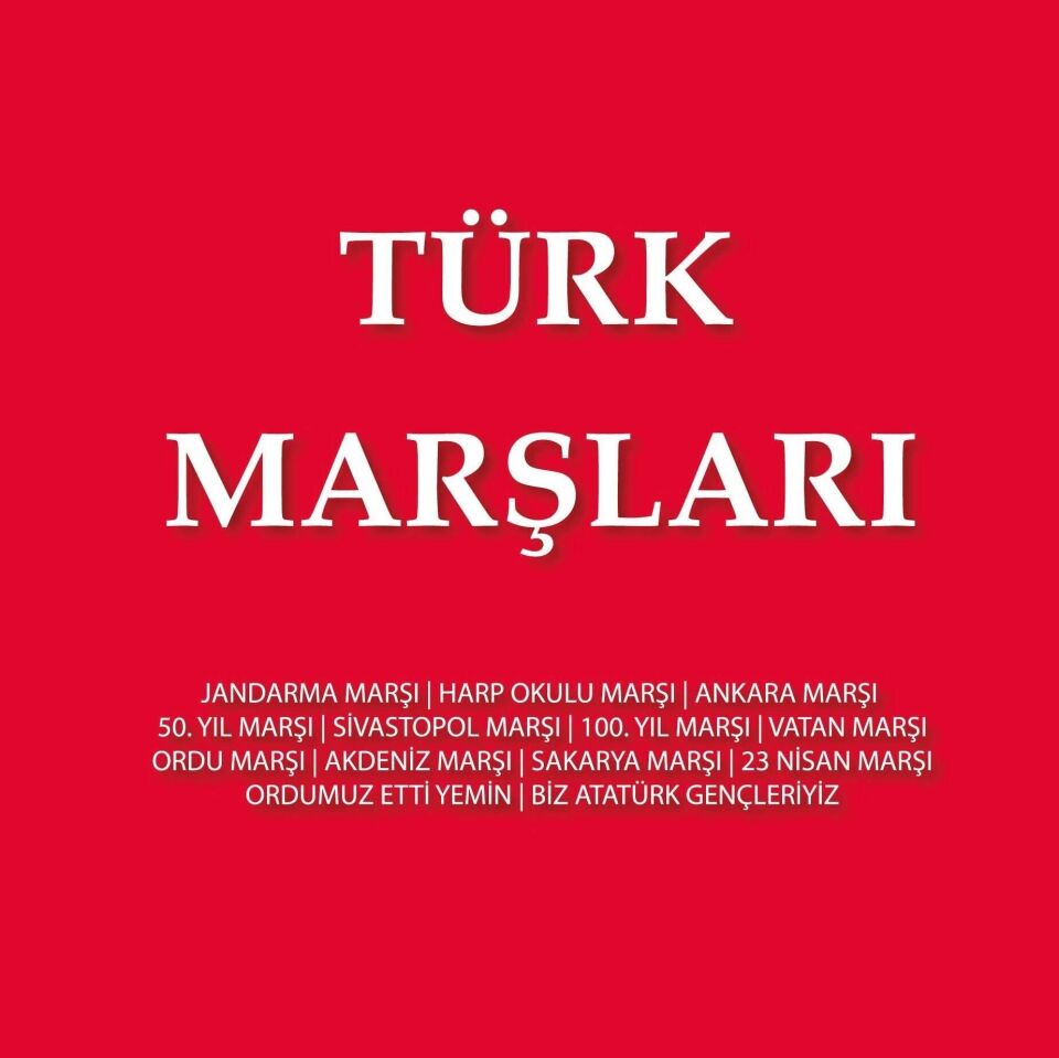 Türk Marşları Çeşitli Sanatçılar Plak