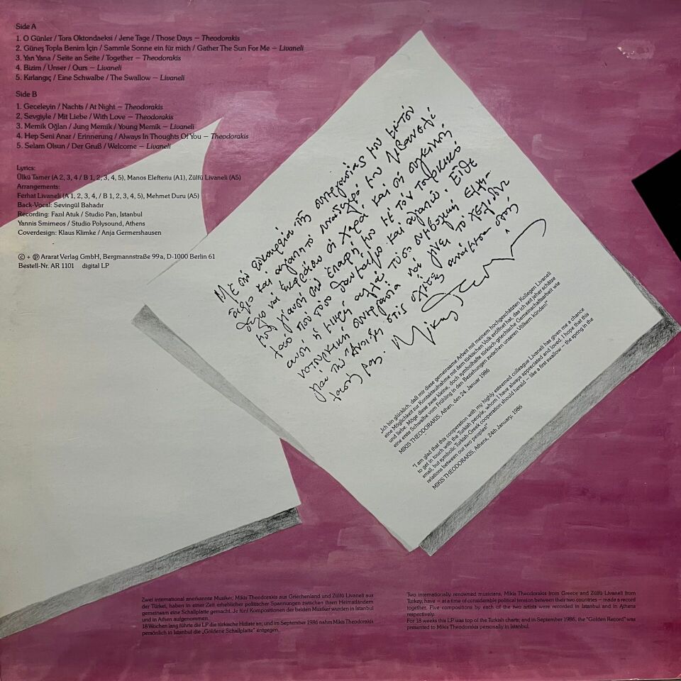 Theodorakis* / Livaneli* – Together