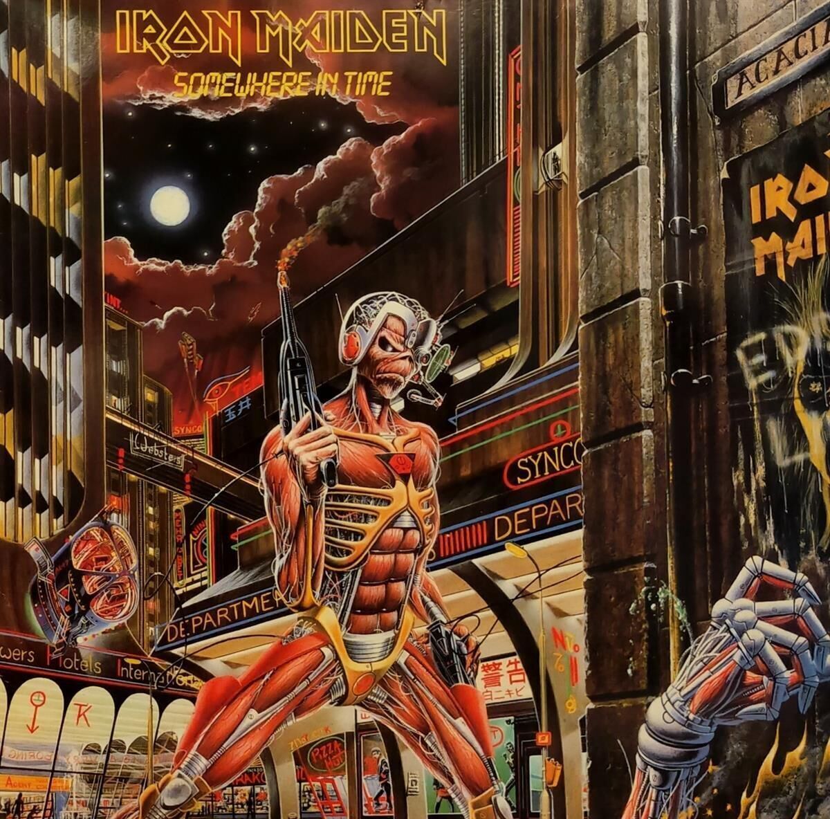 İron Maiden - Somewhere in Time  Plak