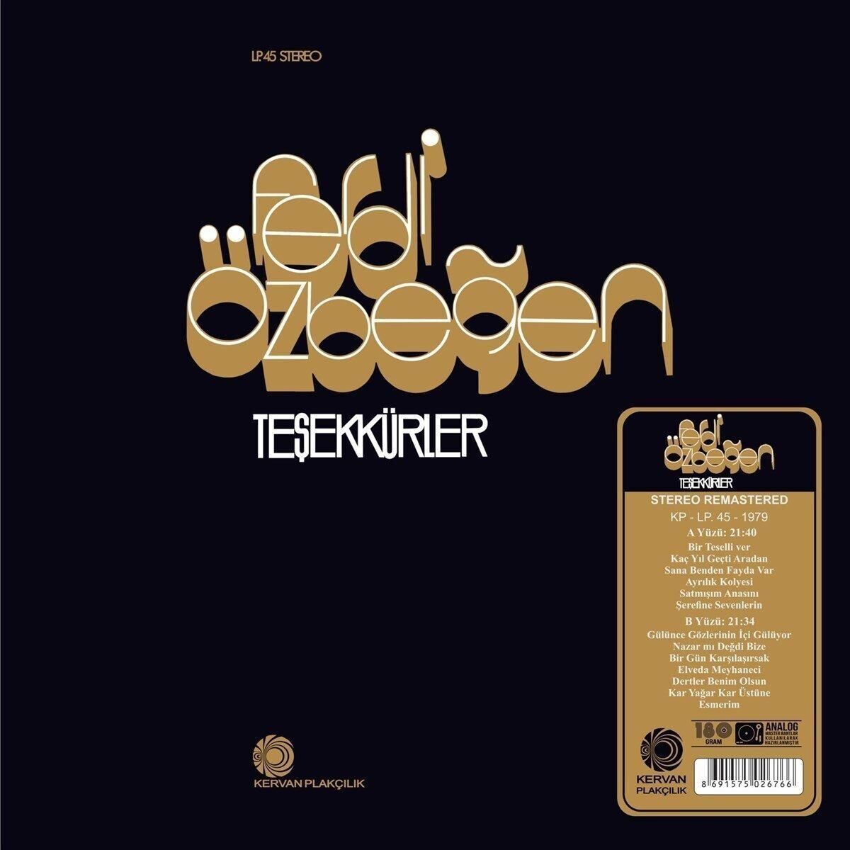 Ferdi Özbeğen - Teşekkürler Plak