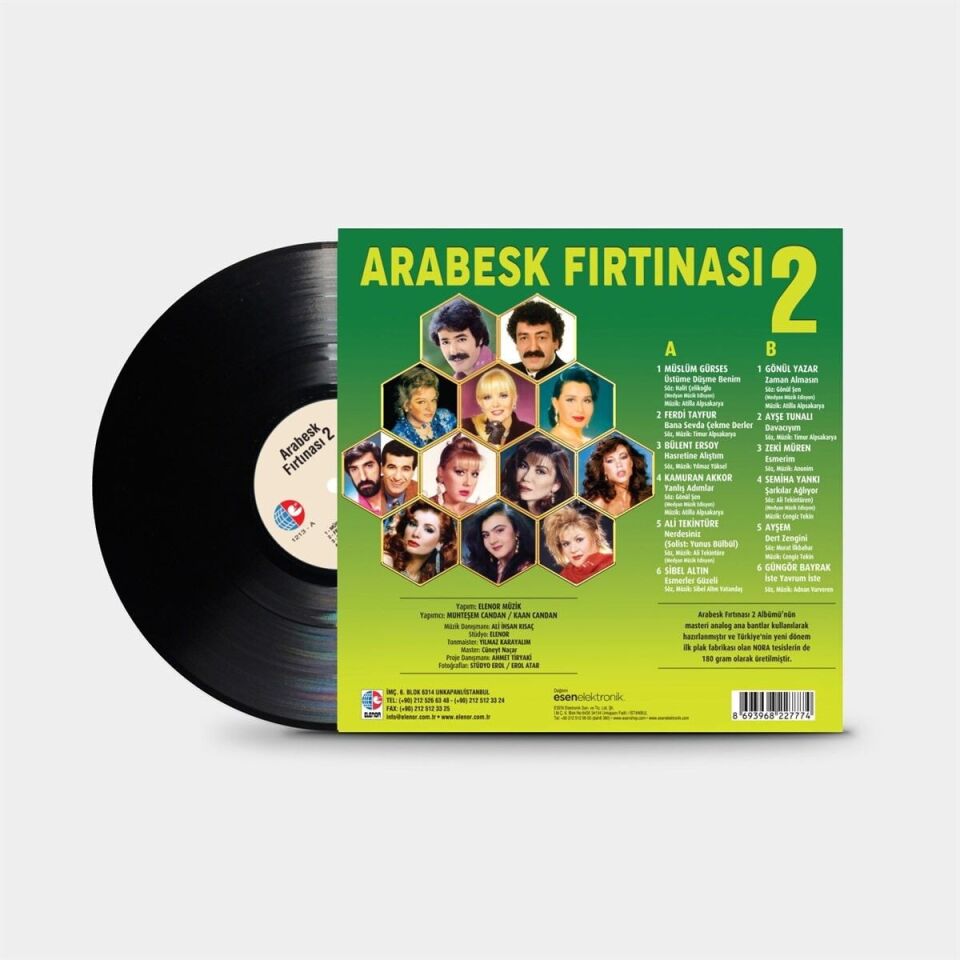 Arabesk Fırtınası 2 Plak