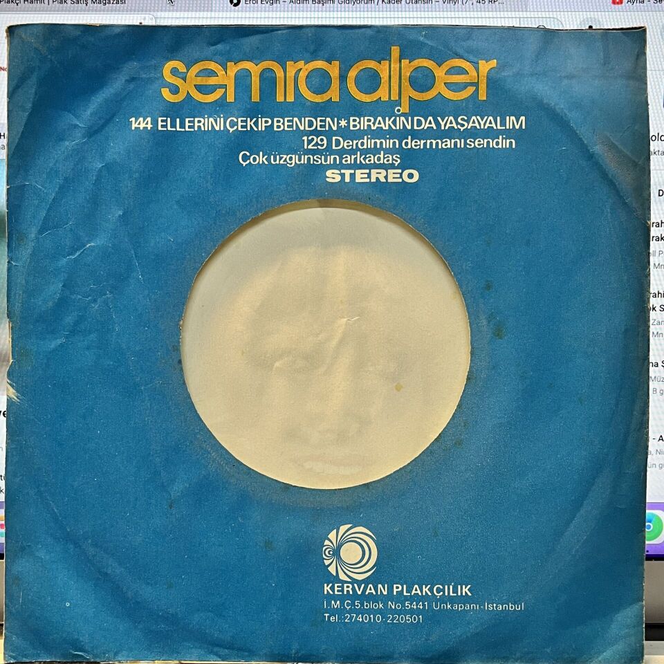 Semra Alper – Ellerini Çekip Benden / Bırakın Da Yaşayalım