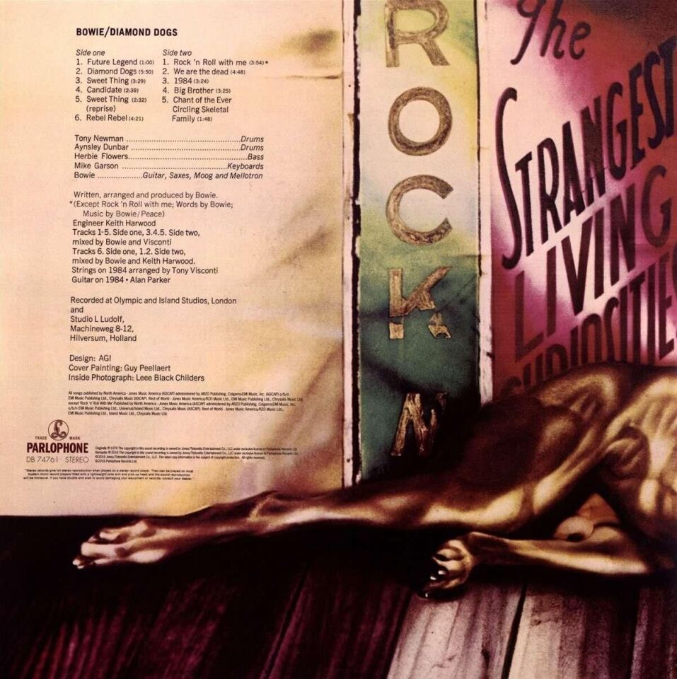 David Bowie - Diamond Dogs Plak