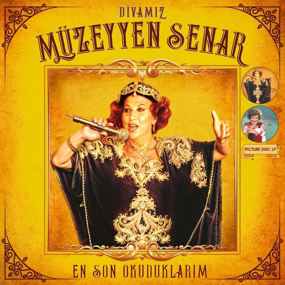 Müzeyyen Senar - Divamız En Son Okuduklarım Resimli Baskı Plak