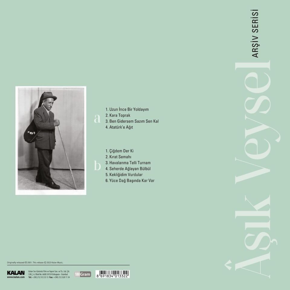 Aşık Veysel - Arşiv Serisi Plak