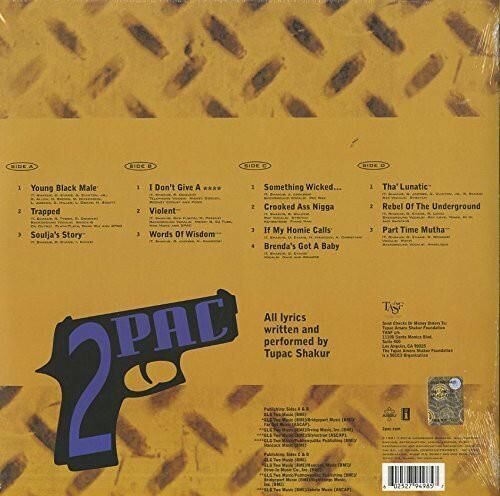 2Pac – 2Pacalypse Now  2'li Plak