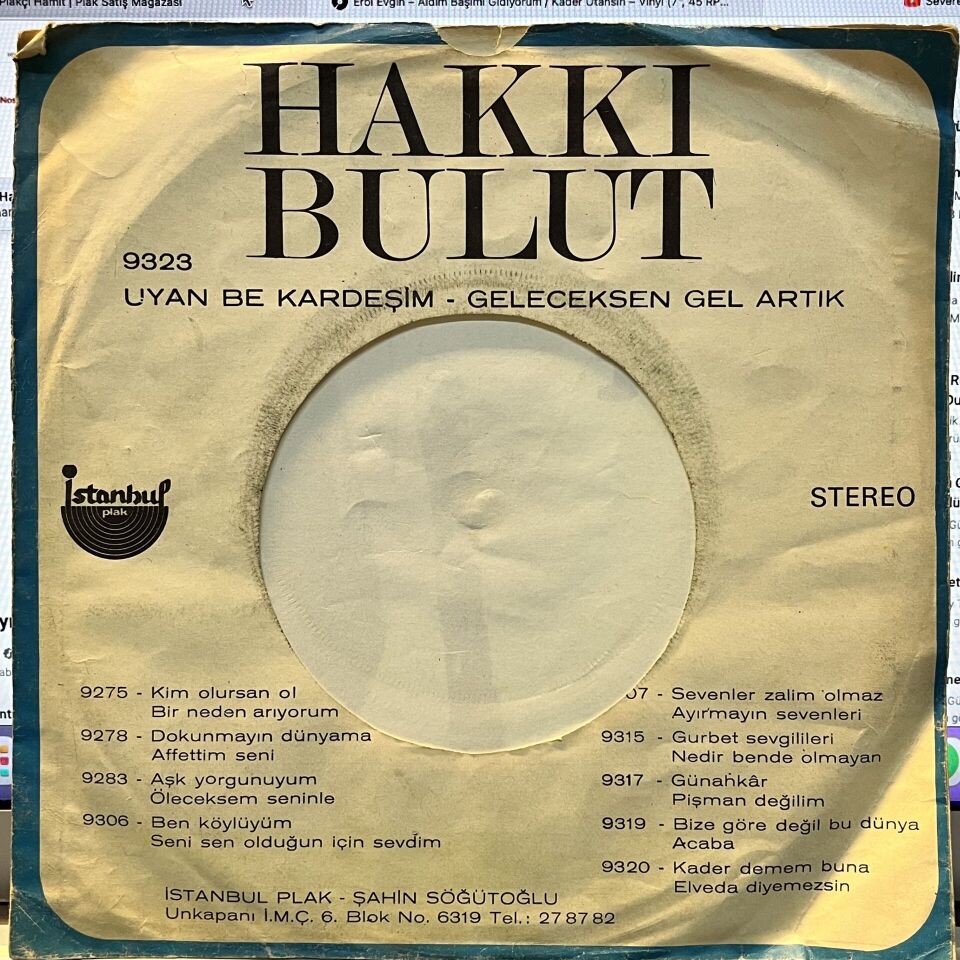 Hakkı Bulut – Uyan Be Kardeşim / Geleceksen Gel Artık