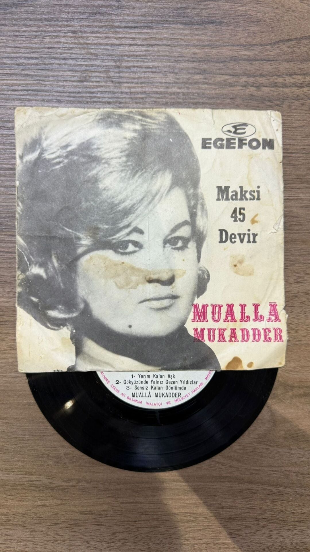 Muallâ Mukadder – Maksi 45 Devir