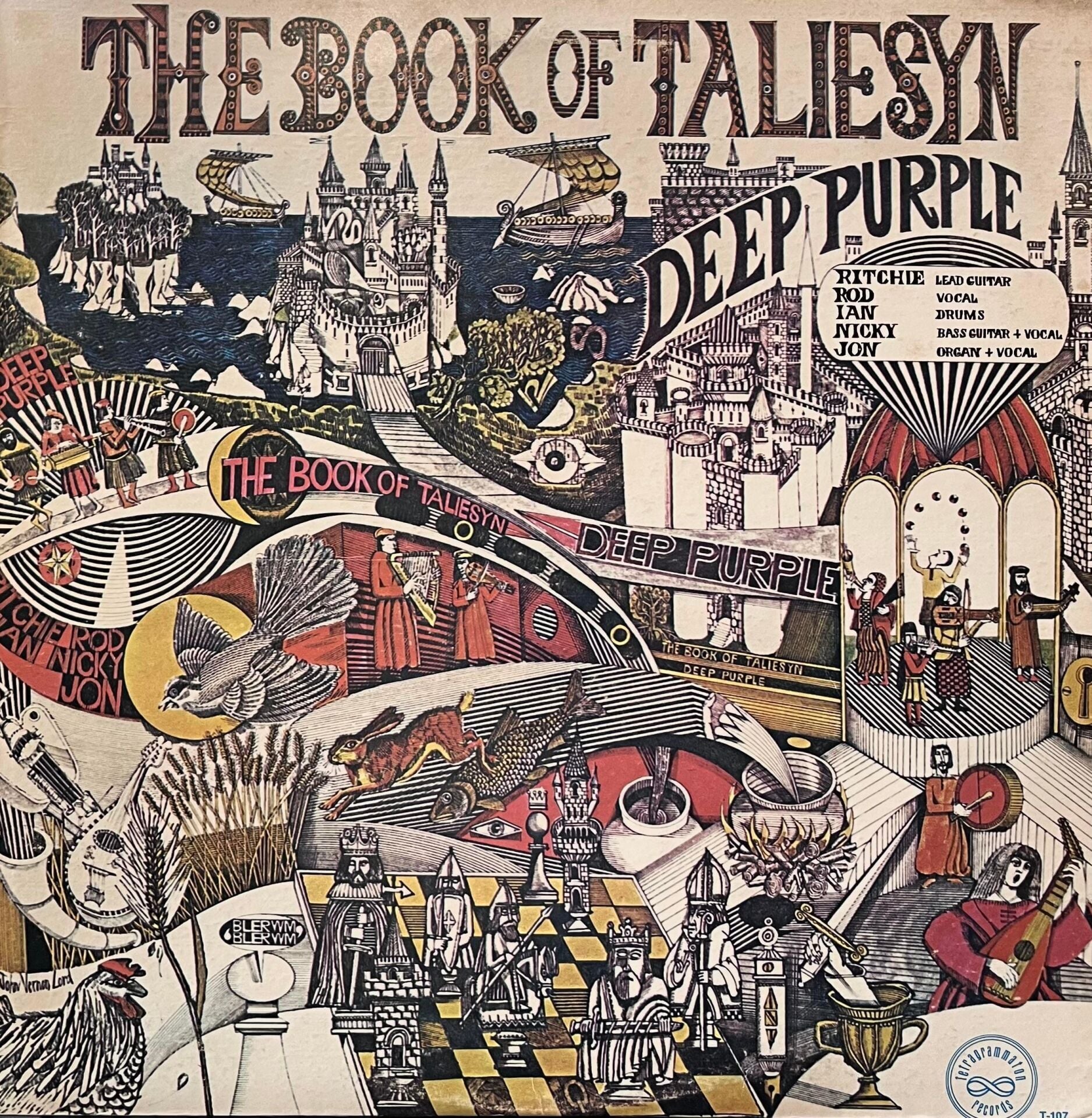 Deep Purple – The Book Of Taliesyn Plak