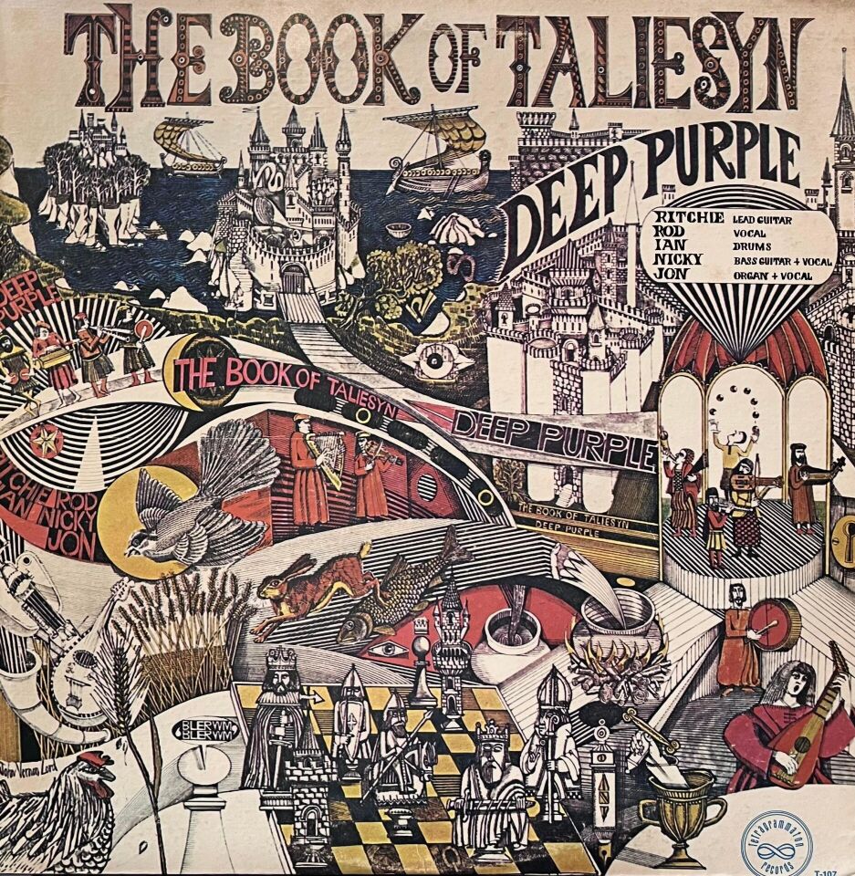 Deep Purple – The Book Of Taliesyn Plak