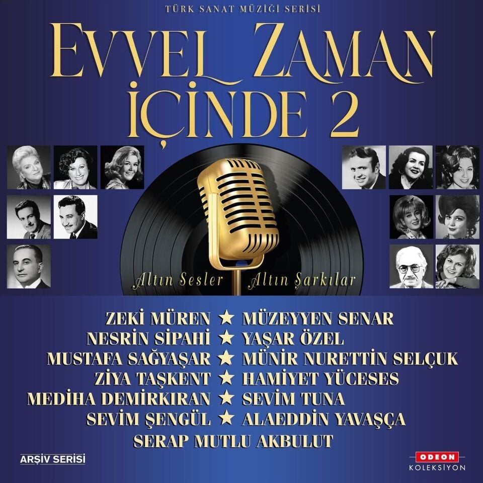 Evvel Zaman İçinde 2 Türk Sanat Müziği Serisi Plak