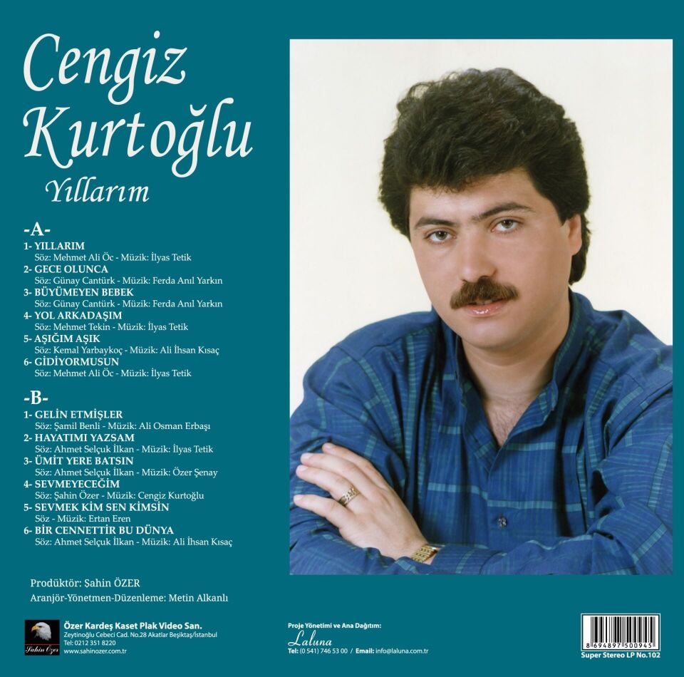 Cengiz Kurtoğlu - Yıllarım Plak