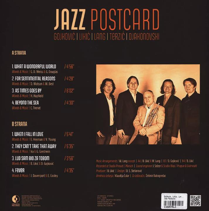 Brano Likic And Friends – Jazz Postcard Plak