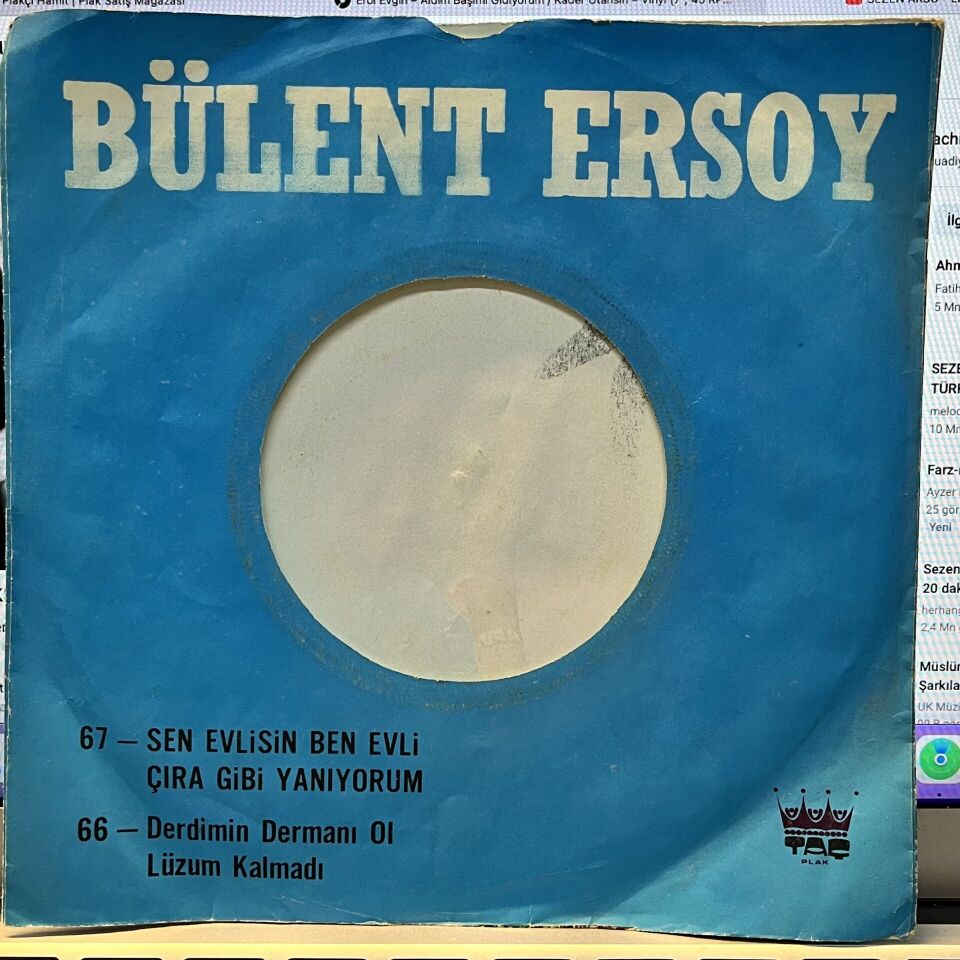 Bülent Ersoy – Sen Evlisin Ben Evli / Çıra Gibi Yanıyorum