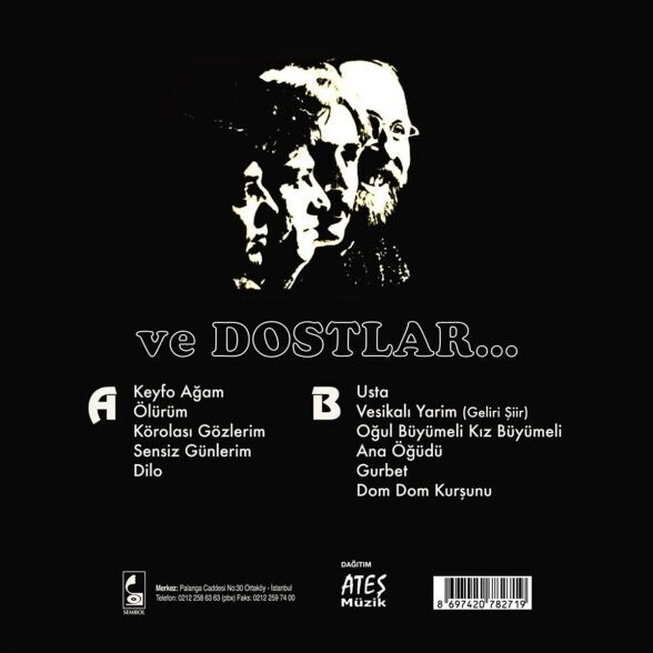 Edip Akbayram - Dostlar 1985 Plak