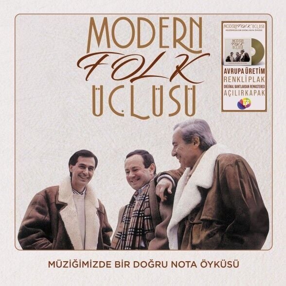 Modern Folk Üçlüsü - Müziğimizde Bir Doğru Nota Öyküsü Renkli Plak