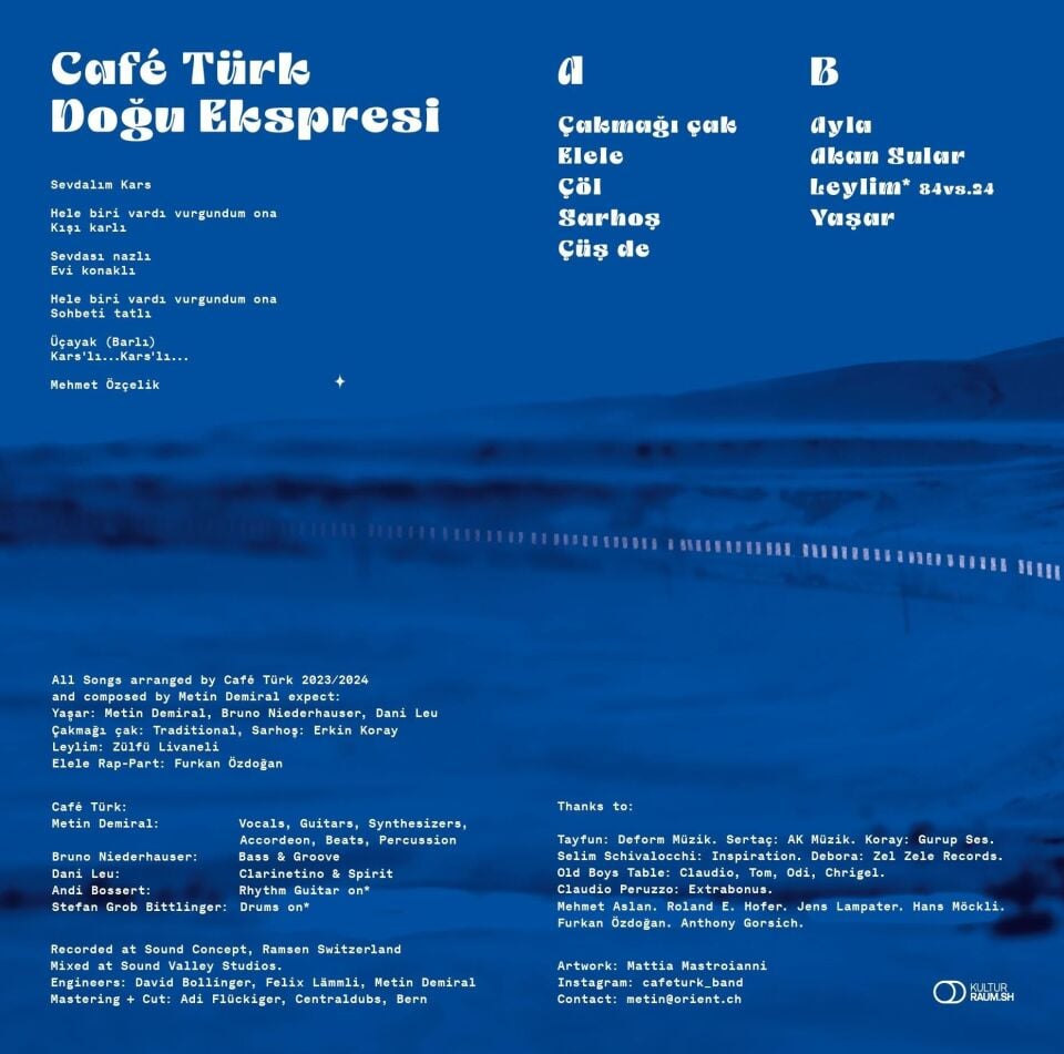 -Cafe Türk - Doğu Ekspresi Plak