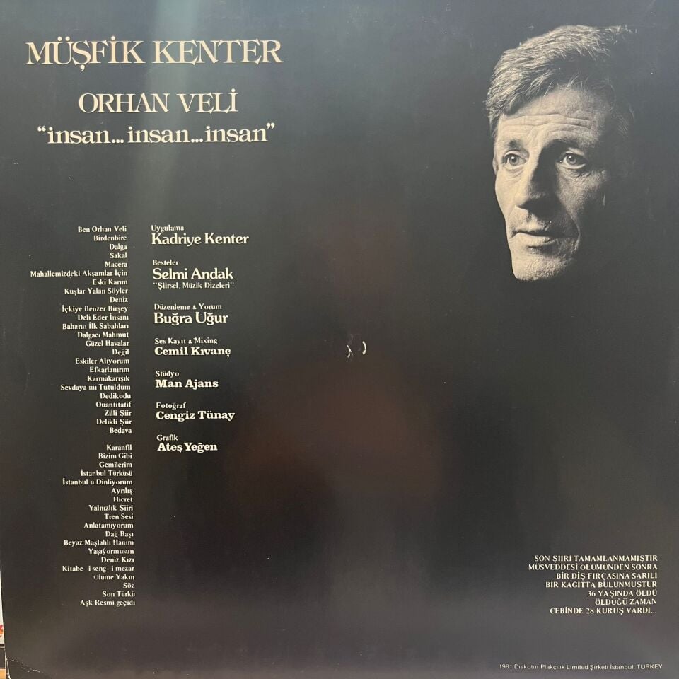 Müşfik Kenter – Bir Garip Orhan Veli