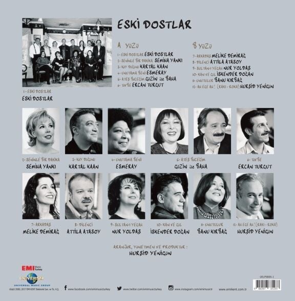 Eski Dostlar 1 Plak