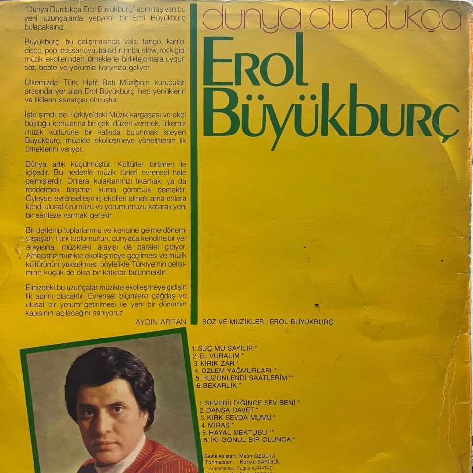 Erol Büyükburç – Dünya Durdukça