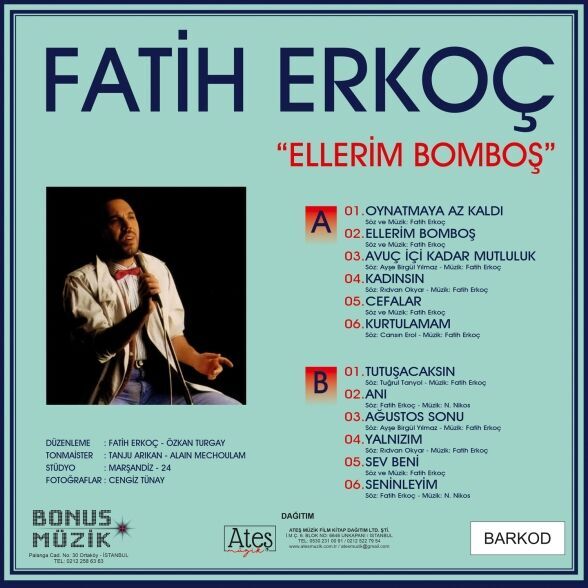 Fatih Erkoç - Ellerim Bomboş Plak
