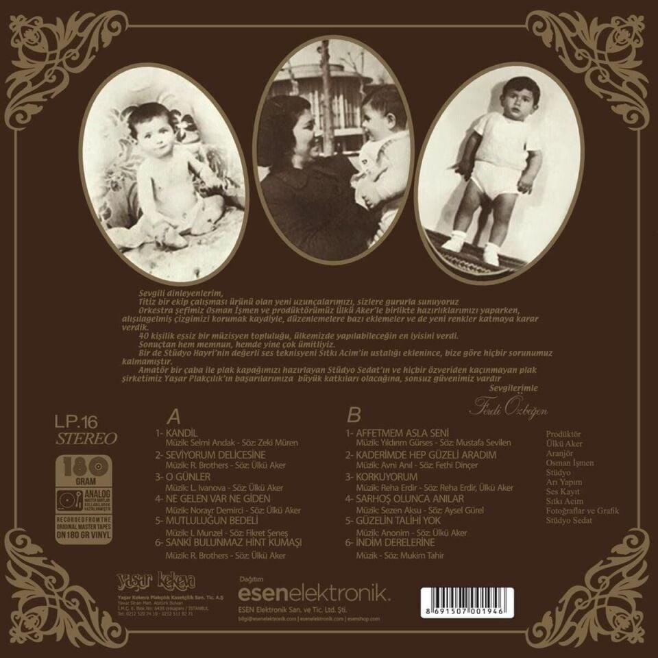 Ferdi Özbeğen - Seviyorum Delicesine Plak