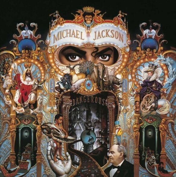 Michael Jackson - Dangerous 2'li Plak