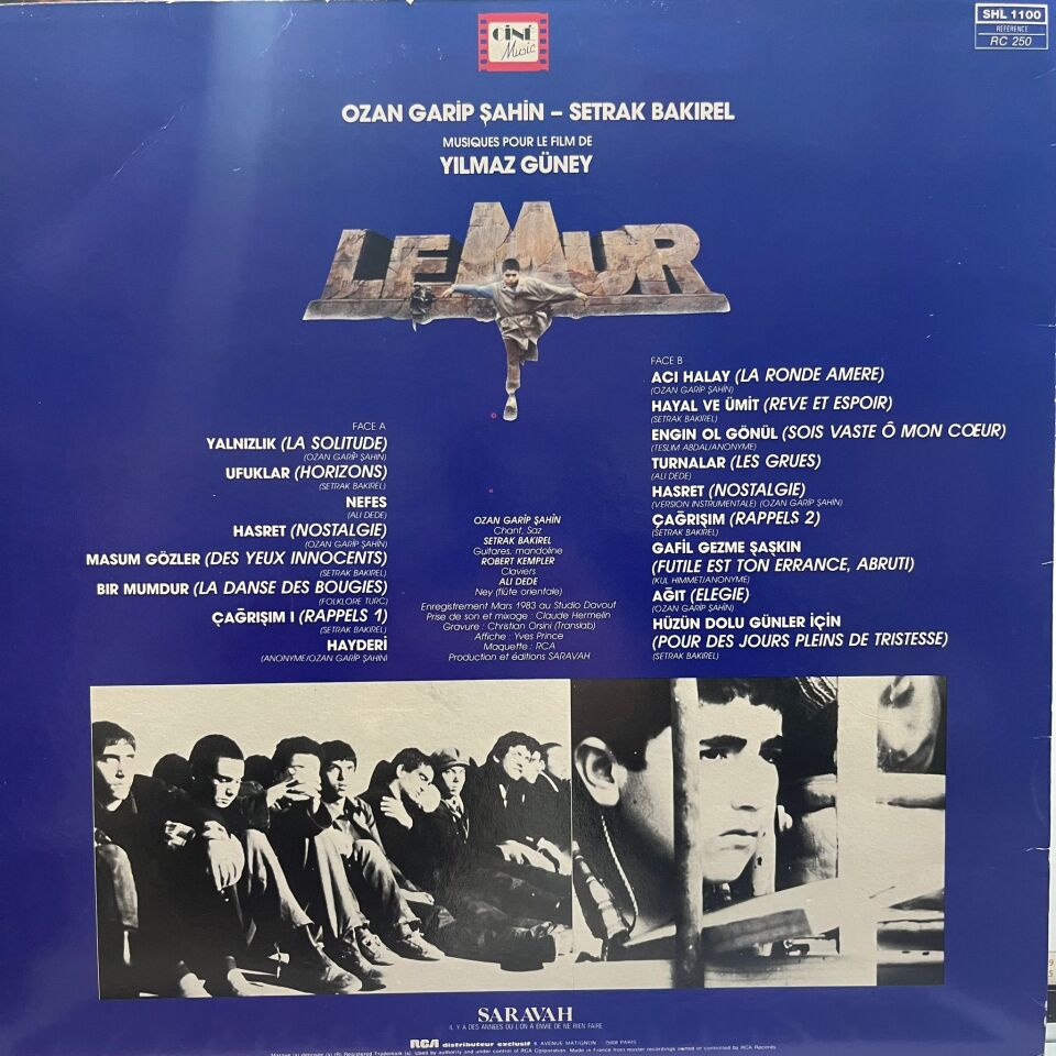 Ozan Garip Sahin & Setrak Bakirel – Le Mur (Original Motion Picture Soundtrack)
