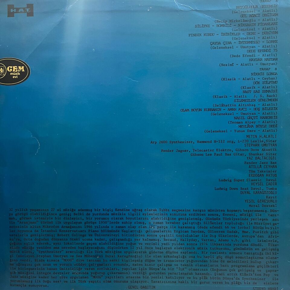 Metin Alatlı – Sentetik Oyun Havaları