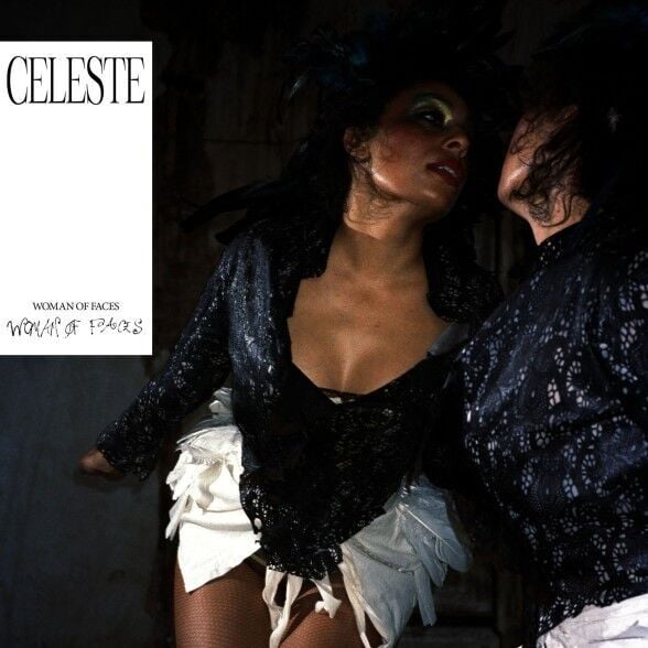 Celeste - Woman Of Faces Plak