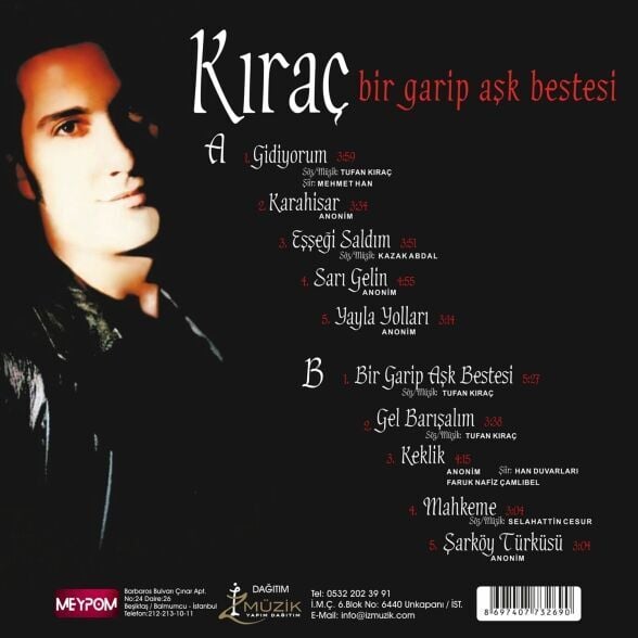Kıraç - Bir Garip Aşk Bestesi Plak